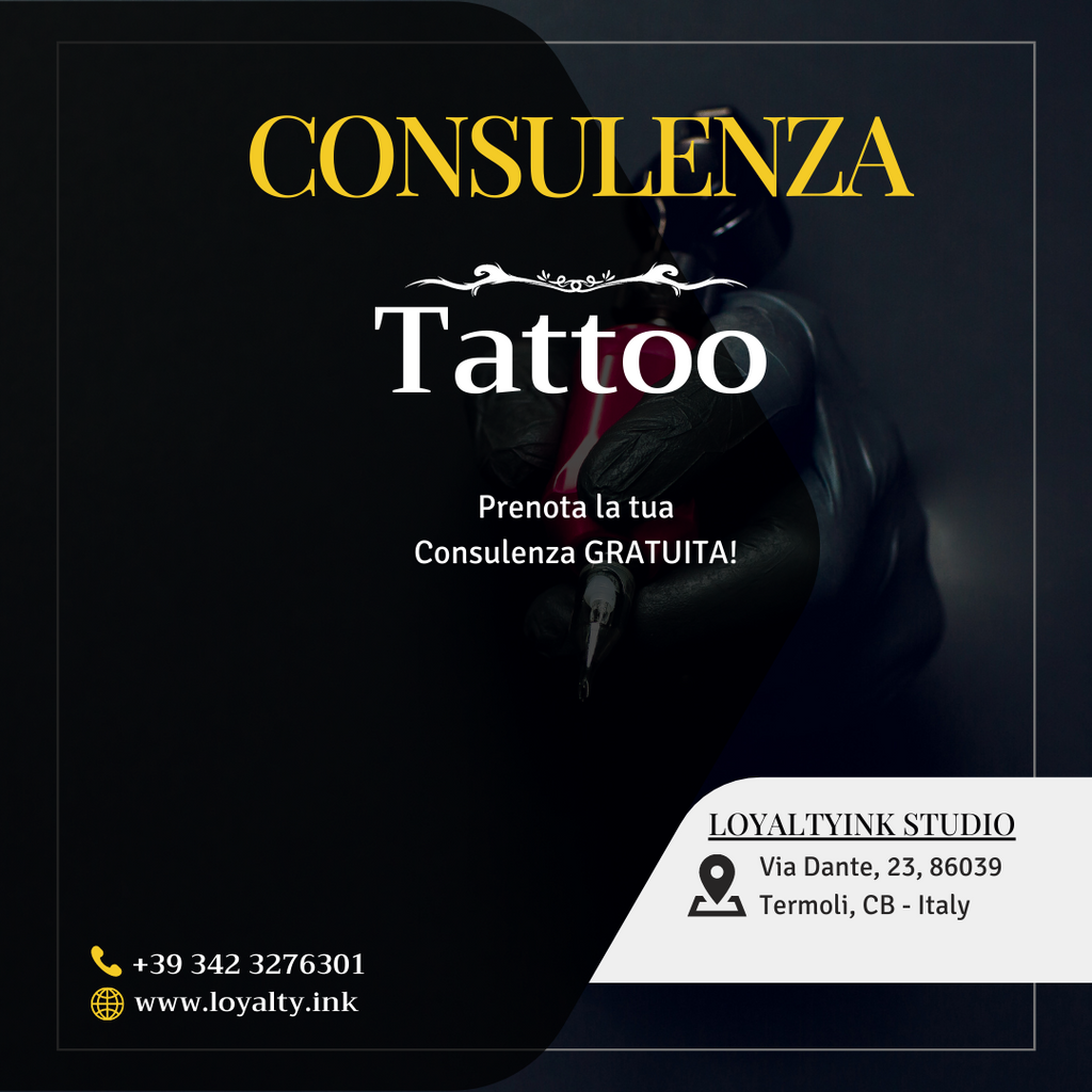 Appuntamento Consulenza Tattoo LoyaltyInk